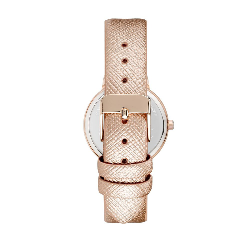 Multicolor plastic dress watch-null