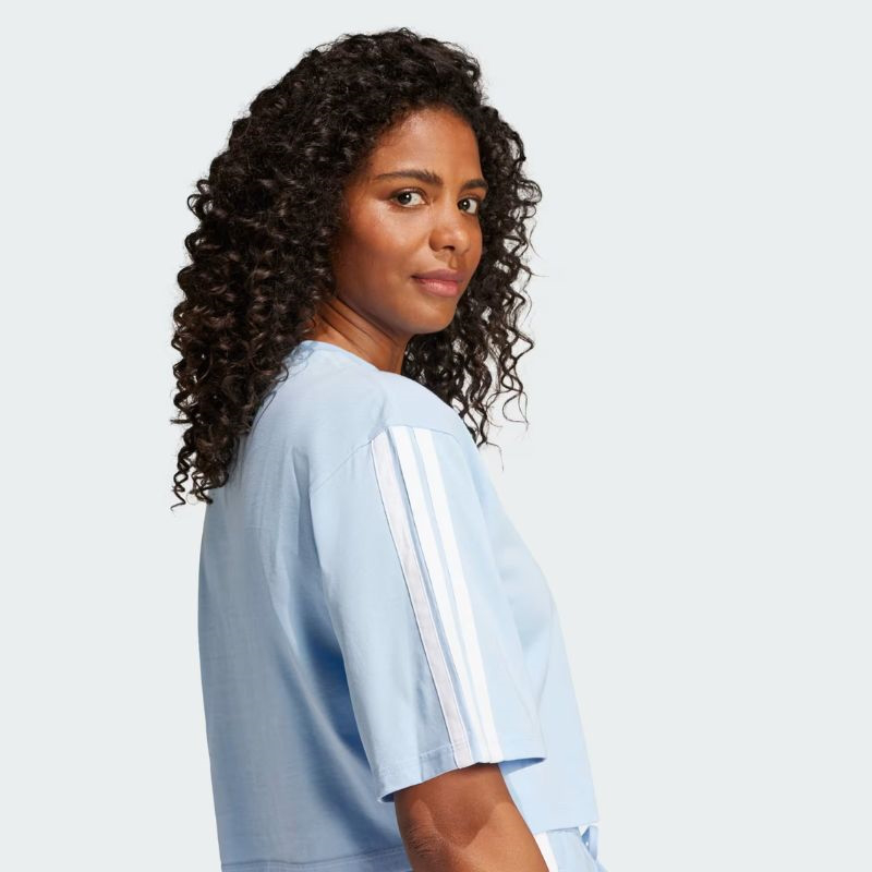 Adidas 3-stripes cotton loose tee je1197-null