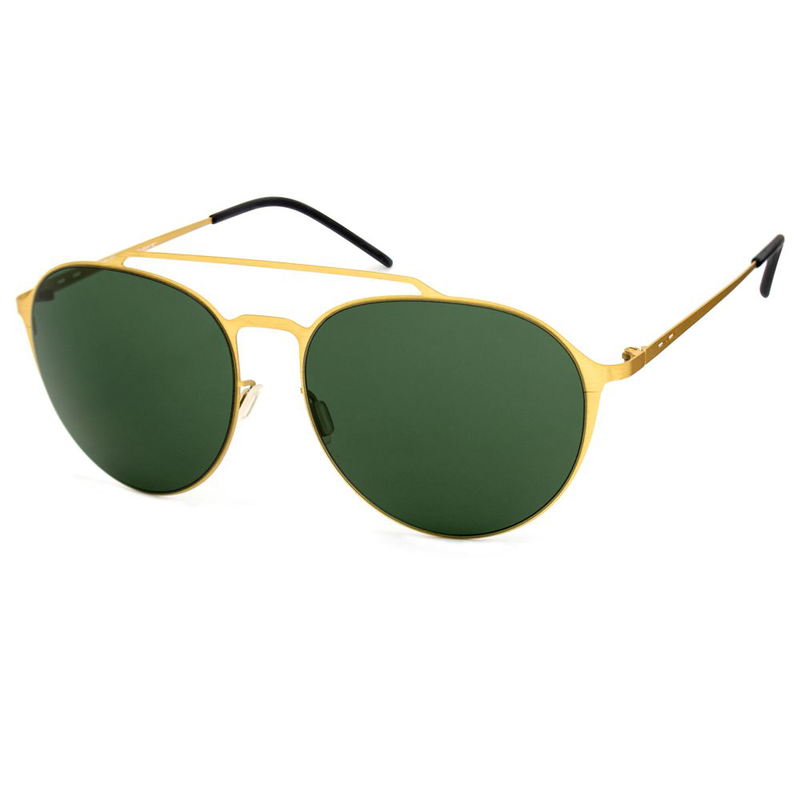 Gold metal sunglasses-null