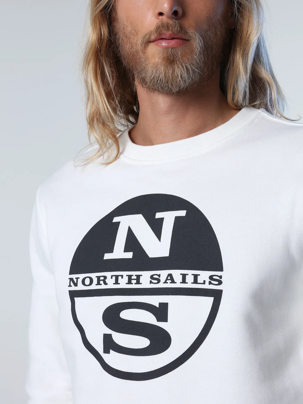 Core crewneck sweatshirt w/graphic φουτερ ανδρικο-null