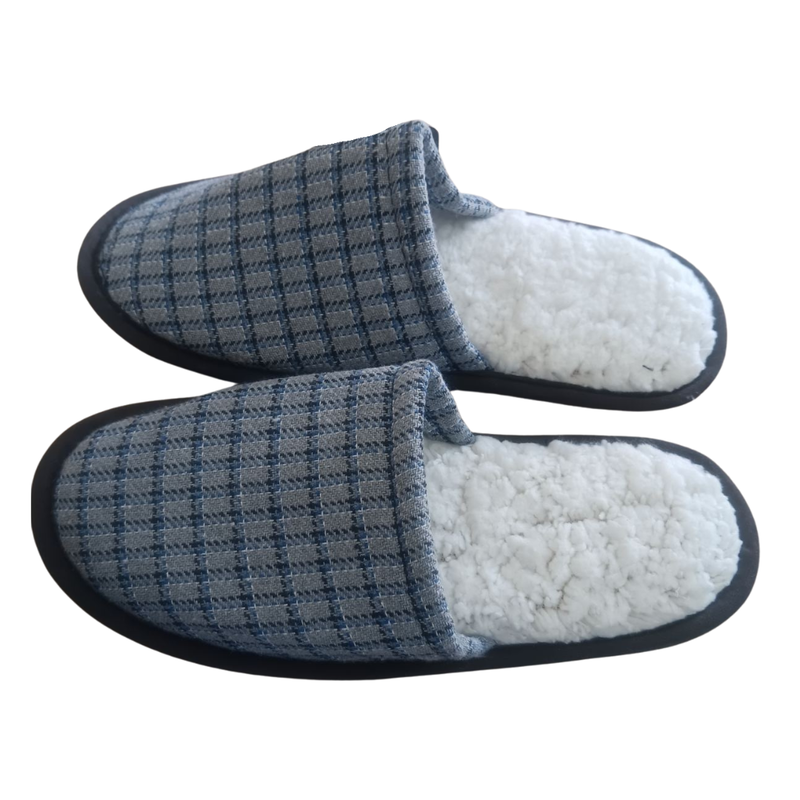 Essential winter men slippers grey 26064471-gr-null