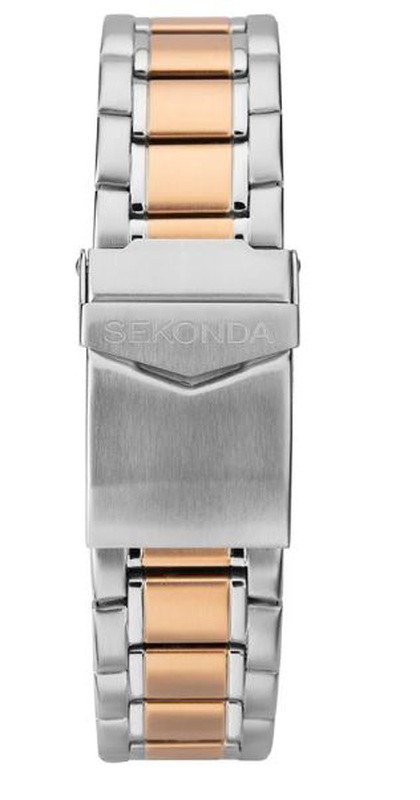Sekonda men's rose gold chronograph watch - 1698, , medium image number null