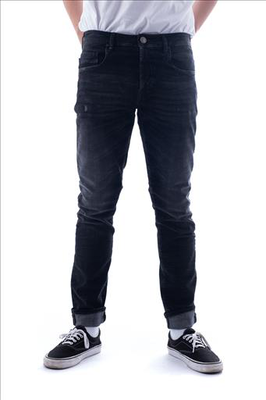 Scinn basic regural fit faded jeans, Black, medium