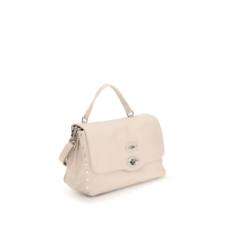 Beige calf leather bos taurus handbag-null