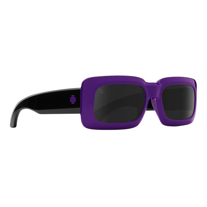 Purple resin sunglasses-null