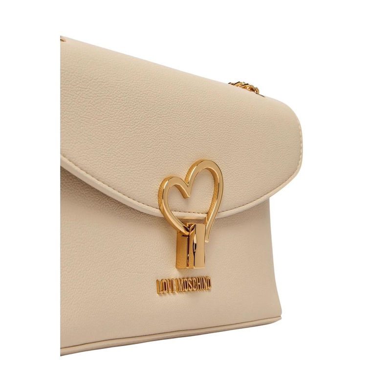 Beige polyethylene handbag-null