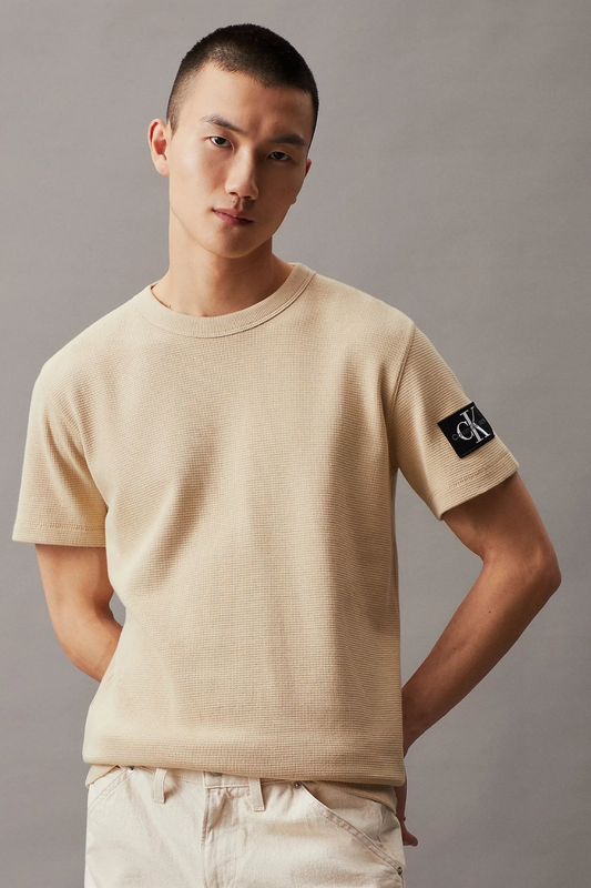 Badge waffle tee-null