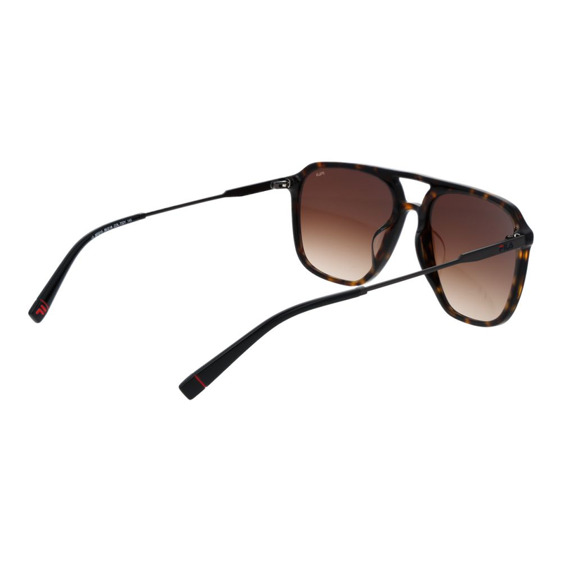 Brown cellulose acetate sunglasses-null