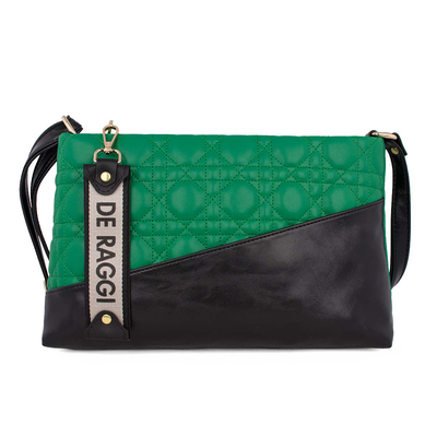 Women's crossbody bag in green 25115-1313-gr