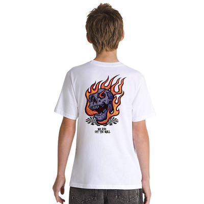 Vans boys vortex ss tee, White, medium