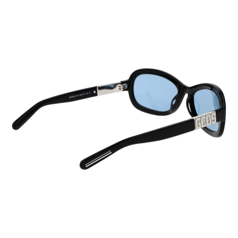 Black acetate sunglasses-null