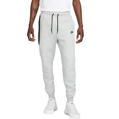 Nike tech fleece jogger, Grey Heather / Black, medium