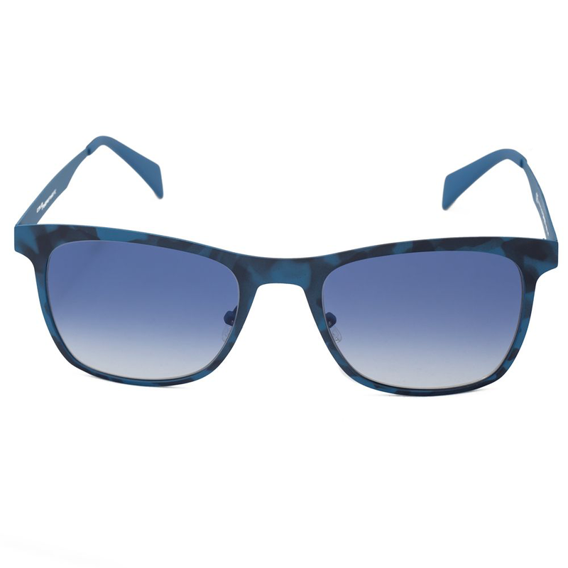 Blue metal sunglasses-null