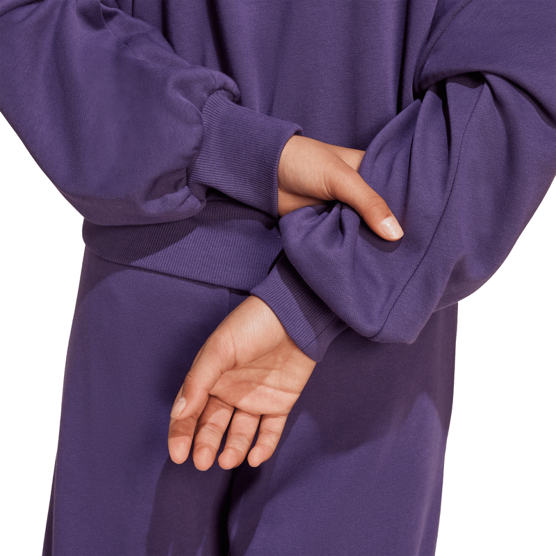 Adidas girls seasonals essentials collegiate typography crew-null