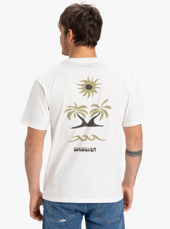 Product image: Quiksilver men's evo roads end ss t-shirt-null