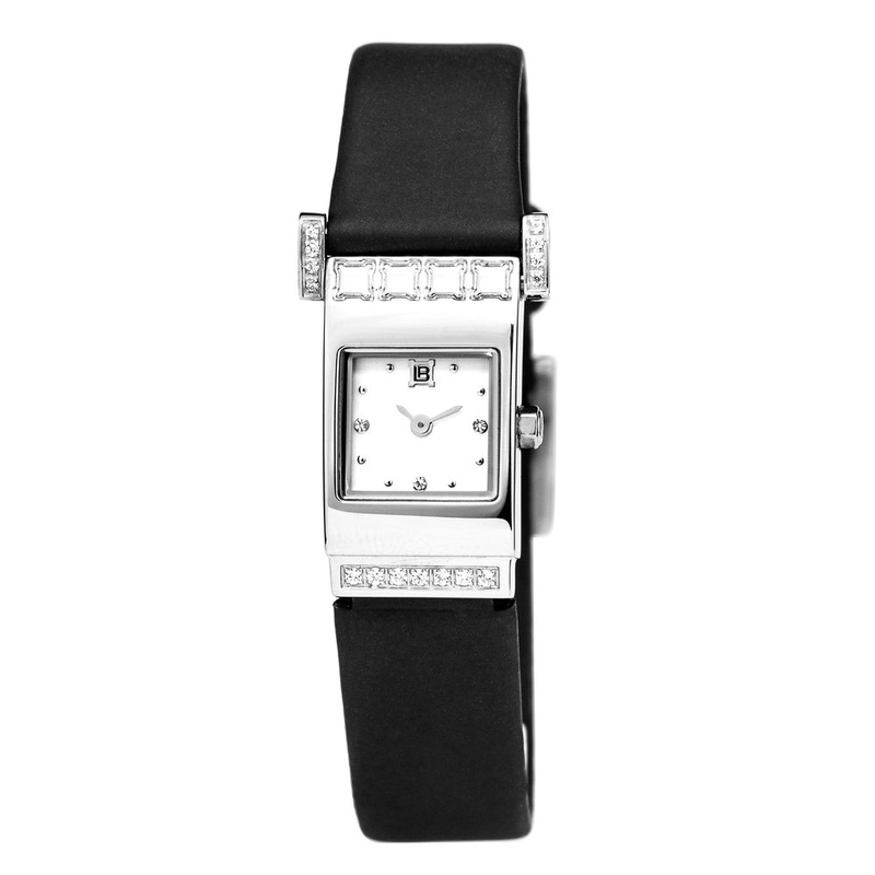Black rubber dress watch-null