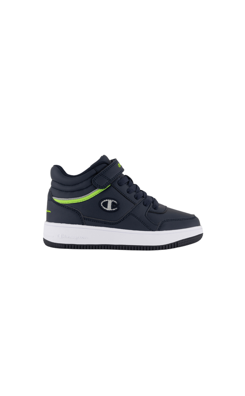 Champion boy mid cut shoe rebound mid b ps (s32404)-navy-null