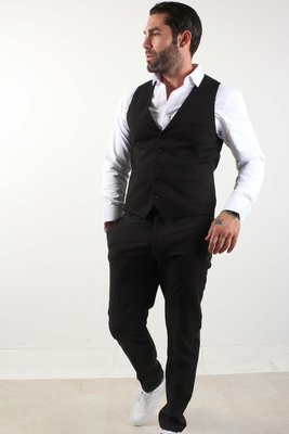 1100-25-diverso vest, Black, medium