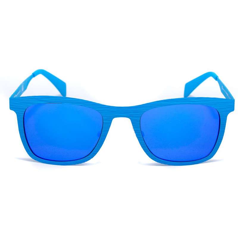 Blue metal sunglasses-null