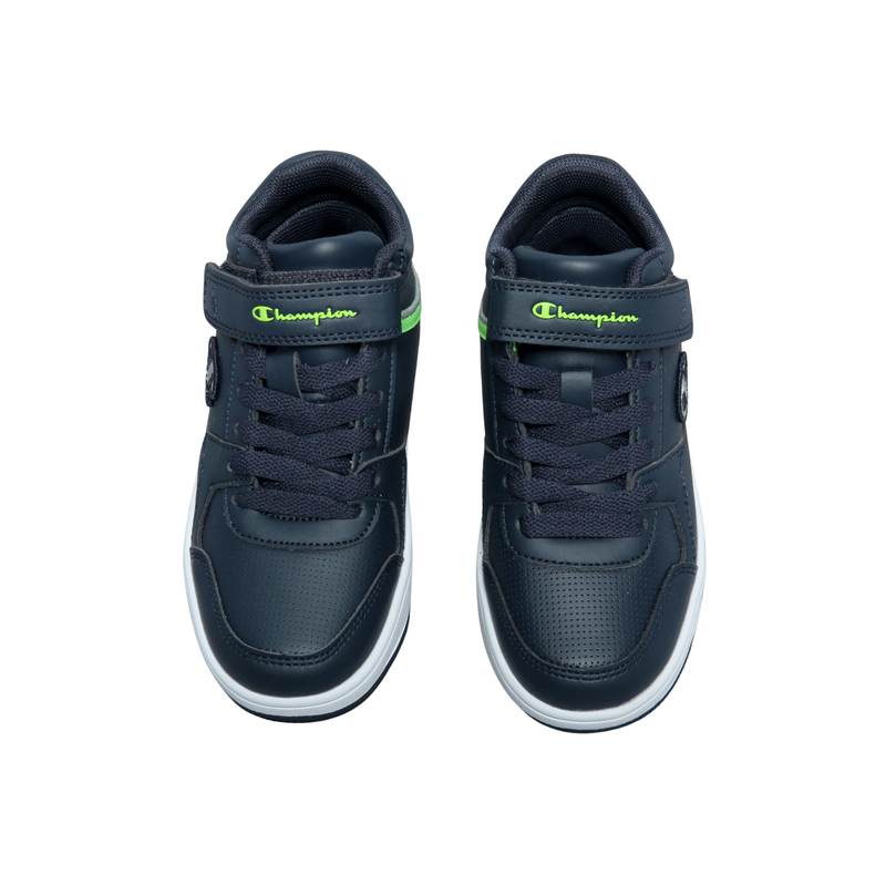 Champion boy mid cut shoe rebound mid b ps (s32404)-navy-null