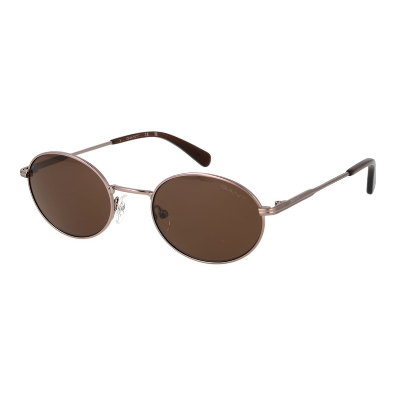 Brown metal sunglasses-null