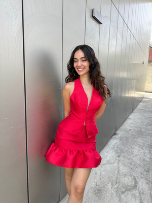 Giorgia panagiotou “karen tafetta gilet”, , medium