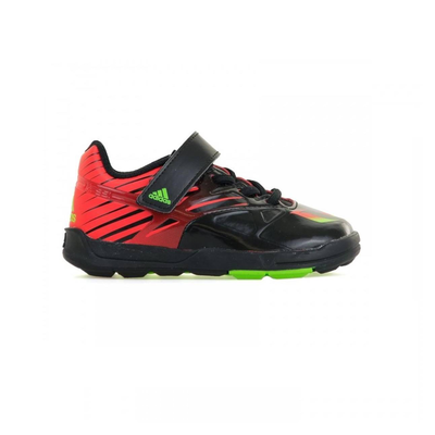 Messi el infant shoes, Black / Solar Red, medium