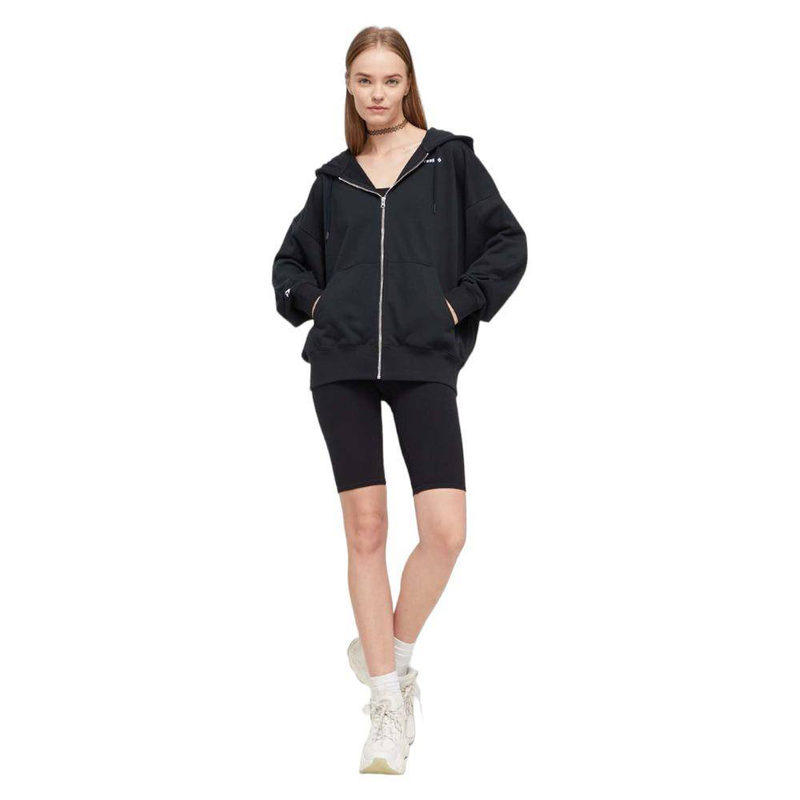 Oversized full-zip hoodie-null