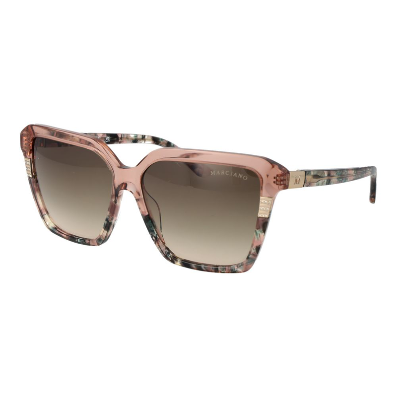 Orange acetate sunglasses-null