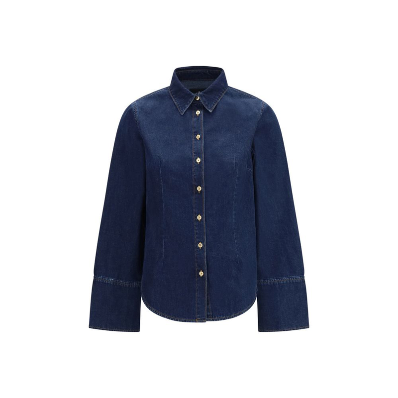 Blue denim shirt-null