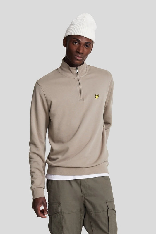 Knitted top zip - lyle & scott-null