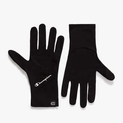 Champion unisex gloves (805671-kk001), Black, medium
