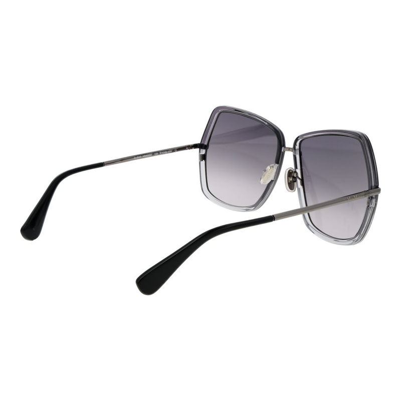 Gray metal sunglasses-null