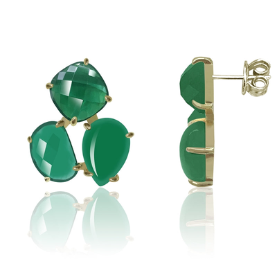 Mineral earrings, , medium