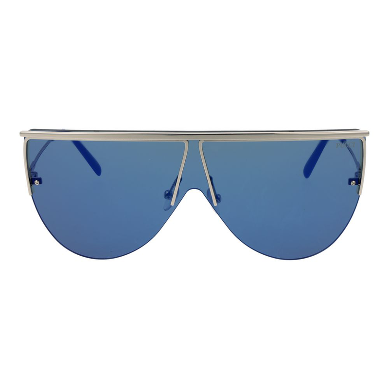 Silver metal sunglasses-null