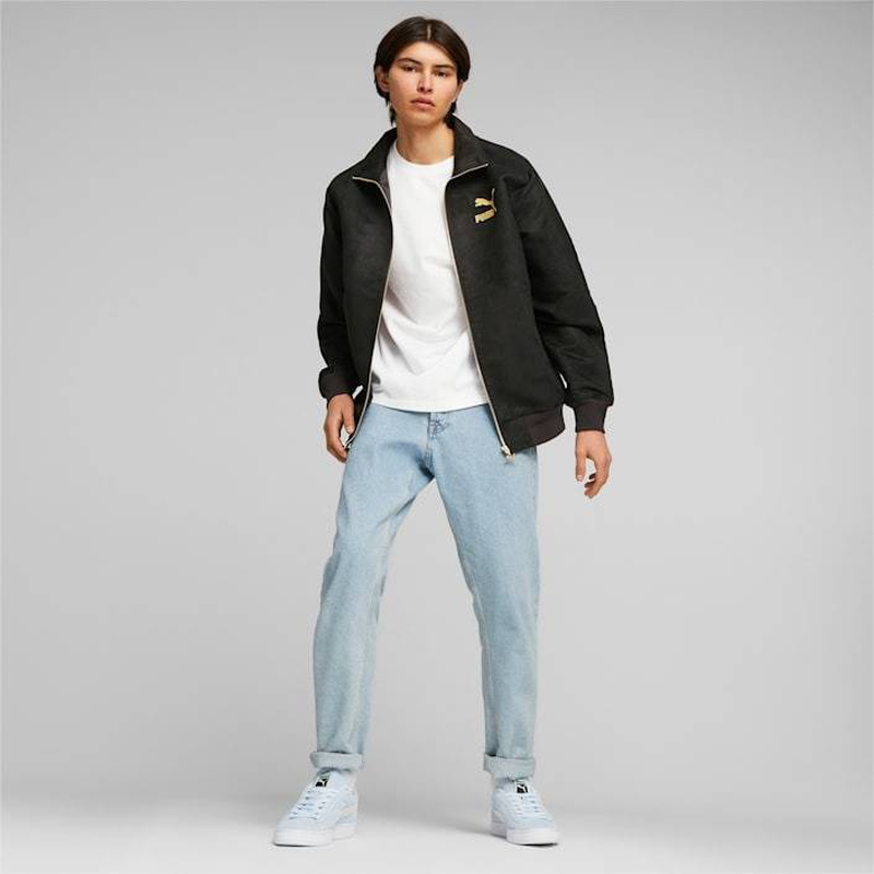 T7 reclaim suede track jacket-null