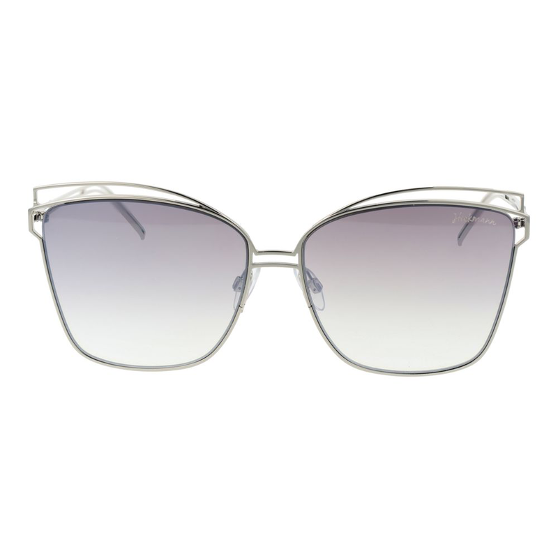Gray metal sunglasses-null