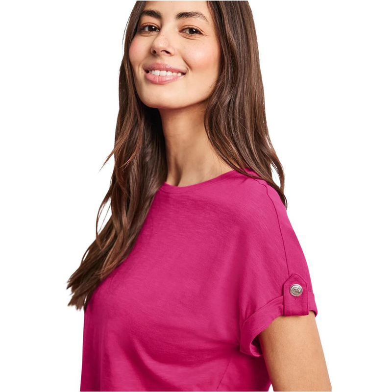 Pink cotton t-shirt-null