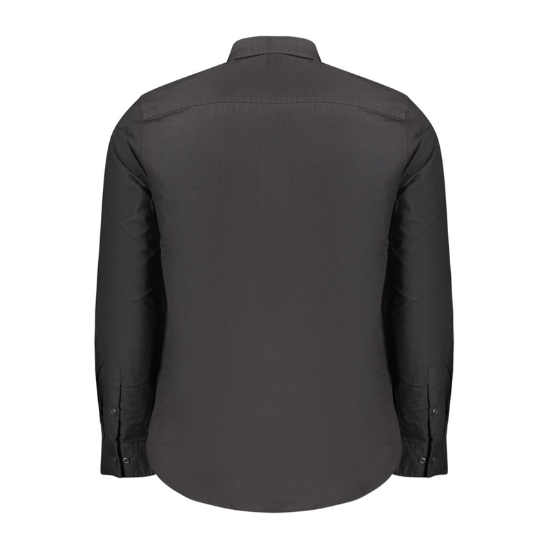 Black cotton men shirt-null
