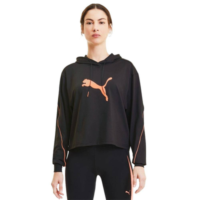 Pearl womens training hoodie, Black, medium