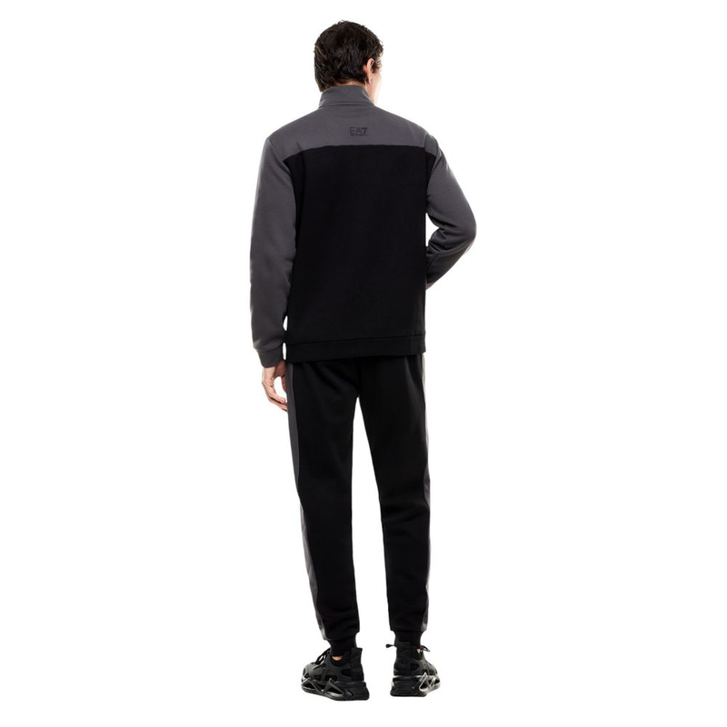Black cotton sweatsuit-null
