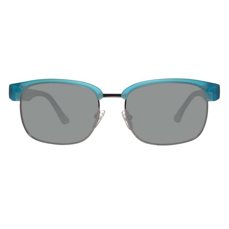 Blue metal sunglasses-null
