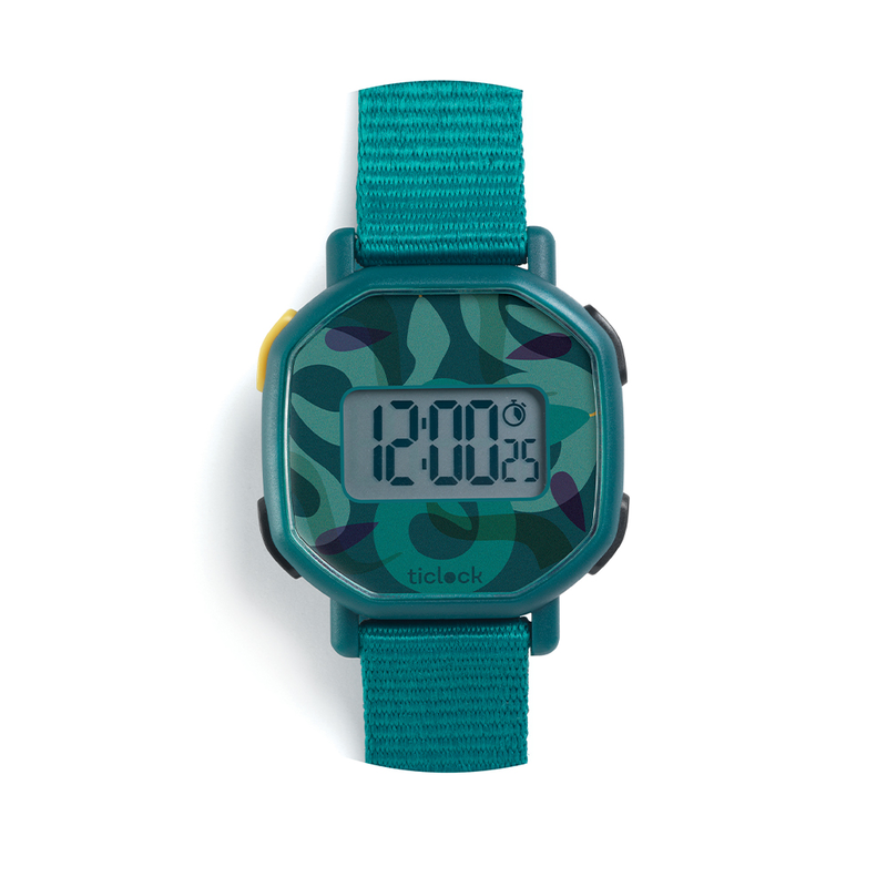 Green volute digital watch, , medium image number null