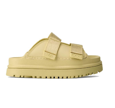 Ugg kids goldenglow slide, Easy Yellow, medium