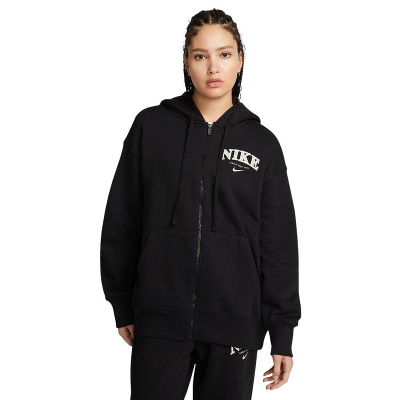 Nike sportswear phoenix fleece oversized full-size hoodie image number null