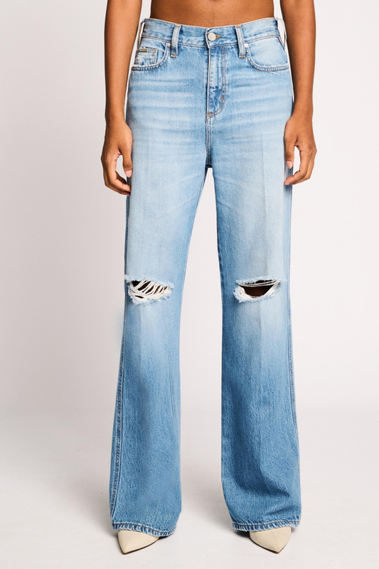 Zoe denim trousers image number null