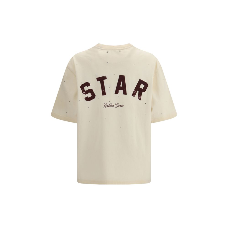 Beige cotton t-shirt-null