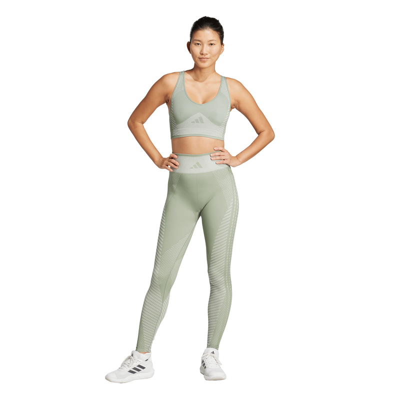 Adidas women's knitted training 7/8 leggings image number null