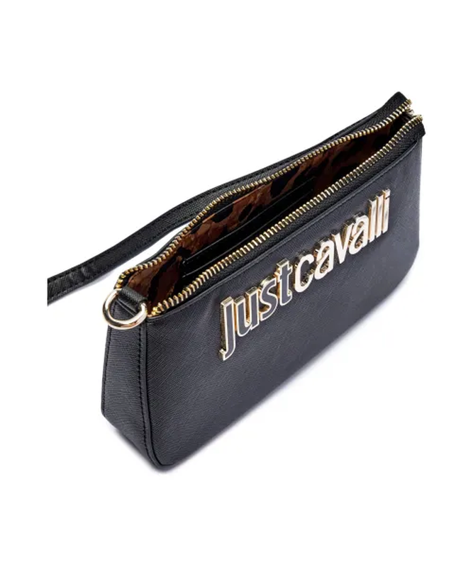 Just cavalli shoulder bag with logo-null