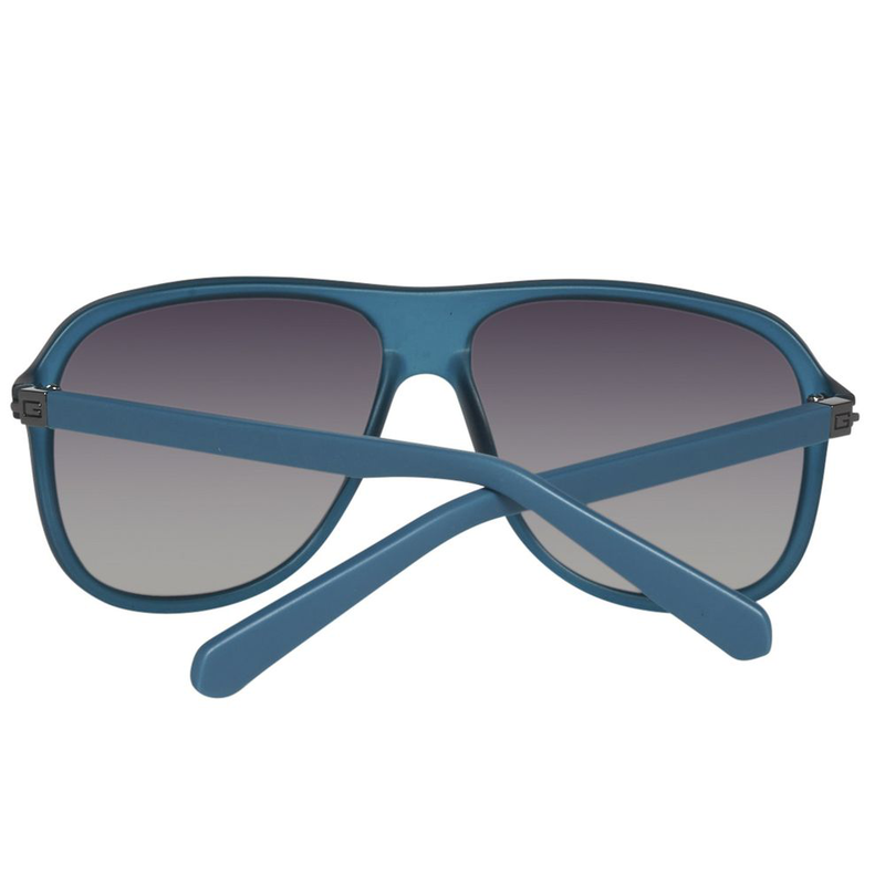 Blue plastic sunglasses-null